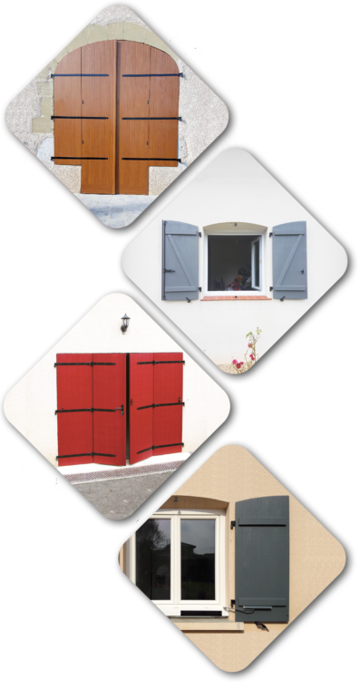 Personnalisation volet composite Personnalisation volet composite