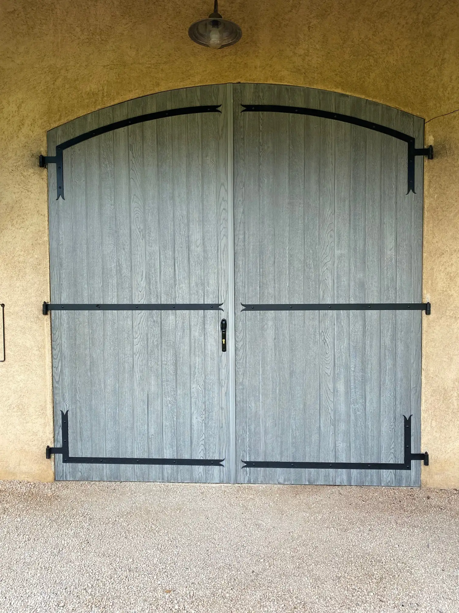 Porte composite pour garage Polyhabitat