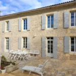 volets battant composite gris