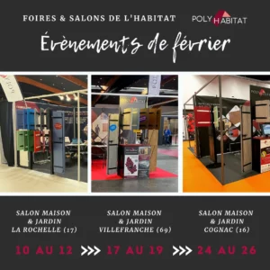 Volets composites : Salons février 2023 Polyhabitat
