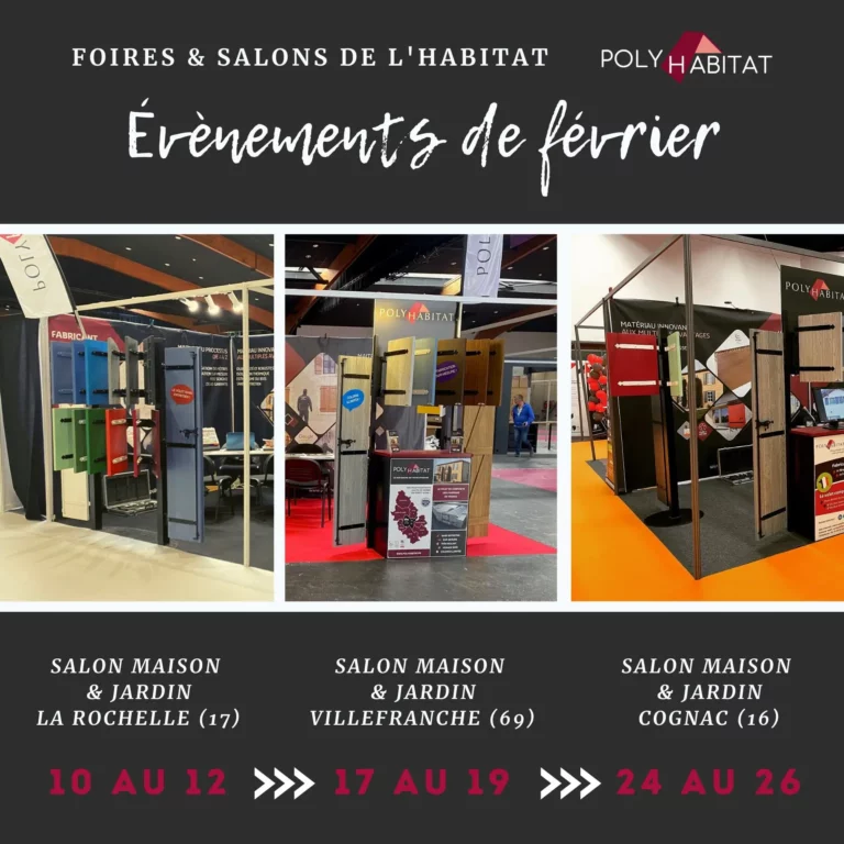 Volets composites : Evenement Polyhabitat pour le mois de Février !
