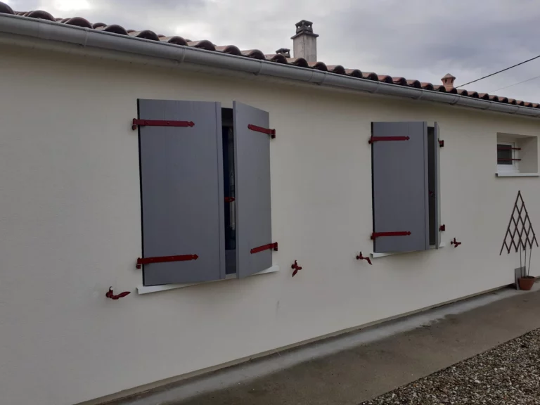 Volets battants resine Cognac
