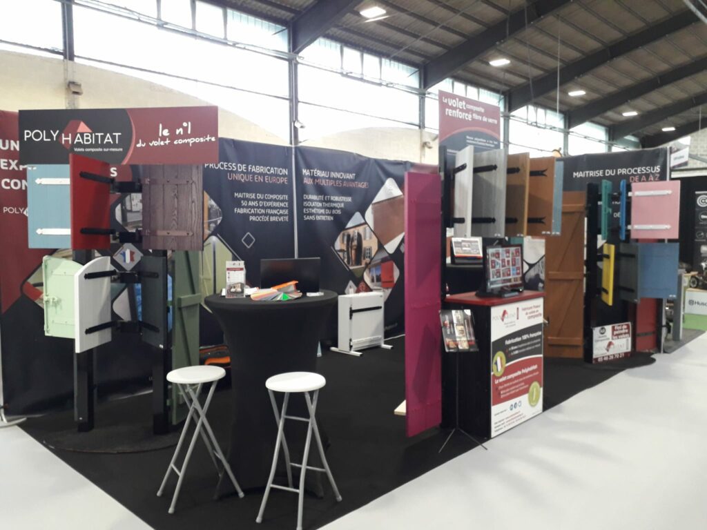 Salon Maison Saintes volets sans entretien Polyhabitat Mars 2023